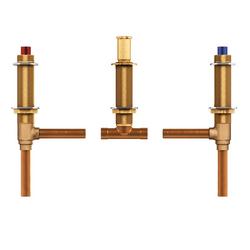1/2 in. Sweat Deck Mount Roman Tub Faucet Valve with Adjustable Centers from the M-PACT Collection