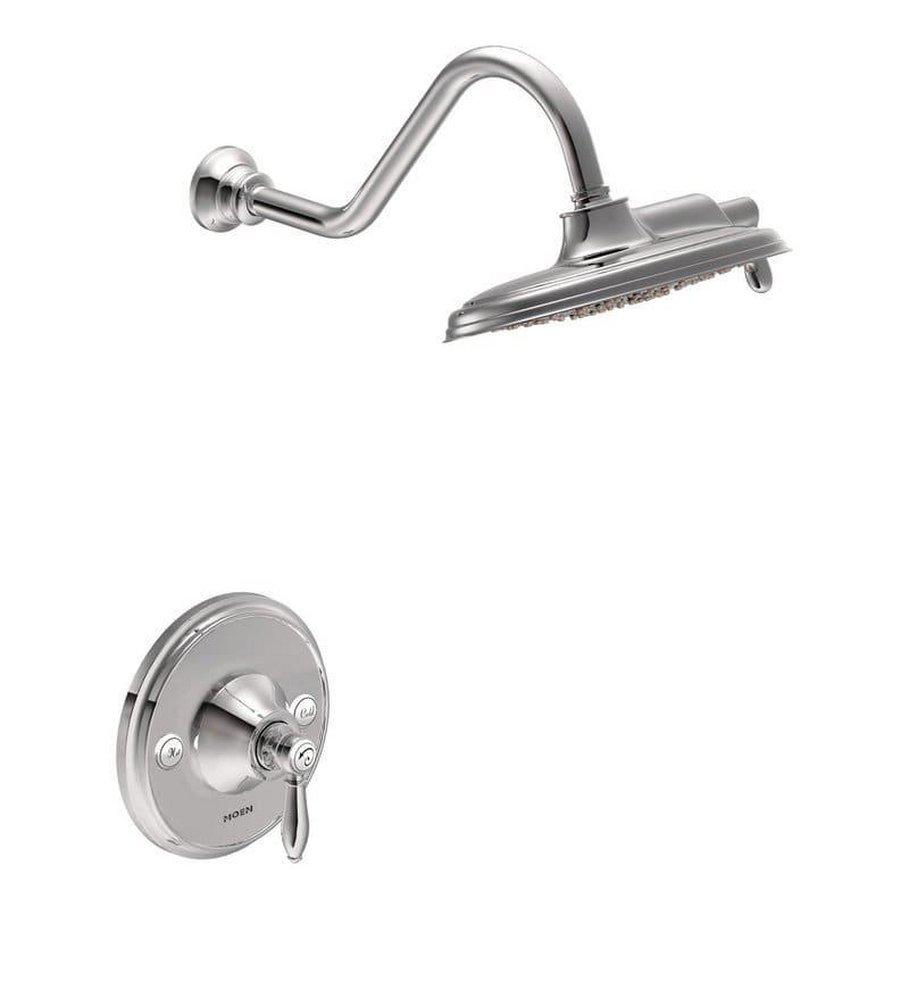 Moen Nickel Single Handle Multi Function Shower Faucet (Trim Only) 