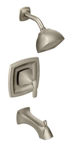 One Handle Single Function Bathtub & Shower Faucet in Brushed Nickel (Trim Only)
