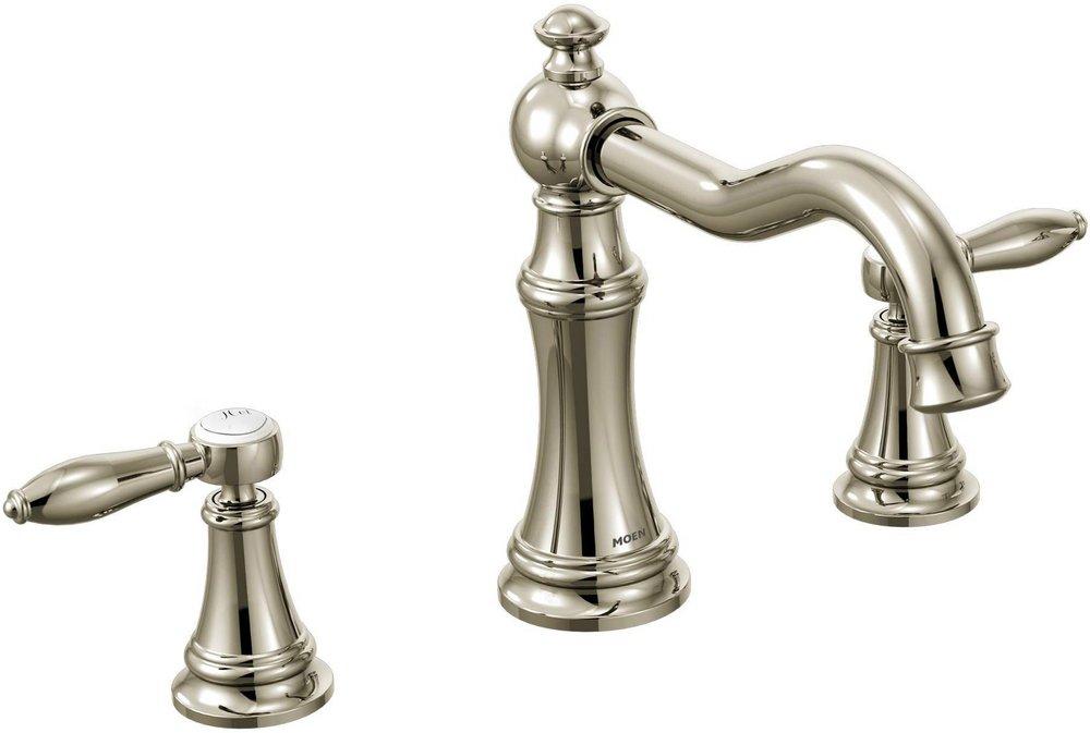 Moen Polished Nickel Two Handle Roman Tub Faucet Trim Only 