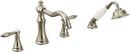 Moen Polished Nickel Two Handle Roman Tub Faucet Trim Only 
