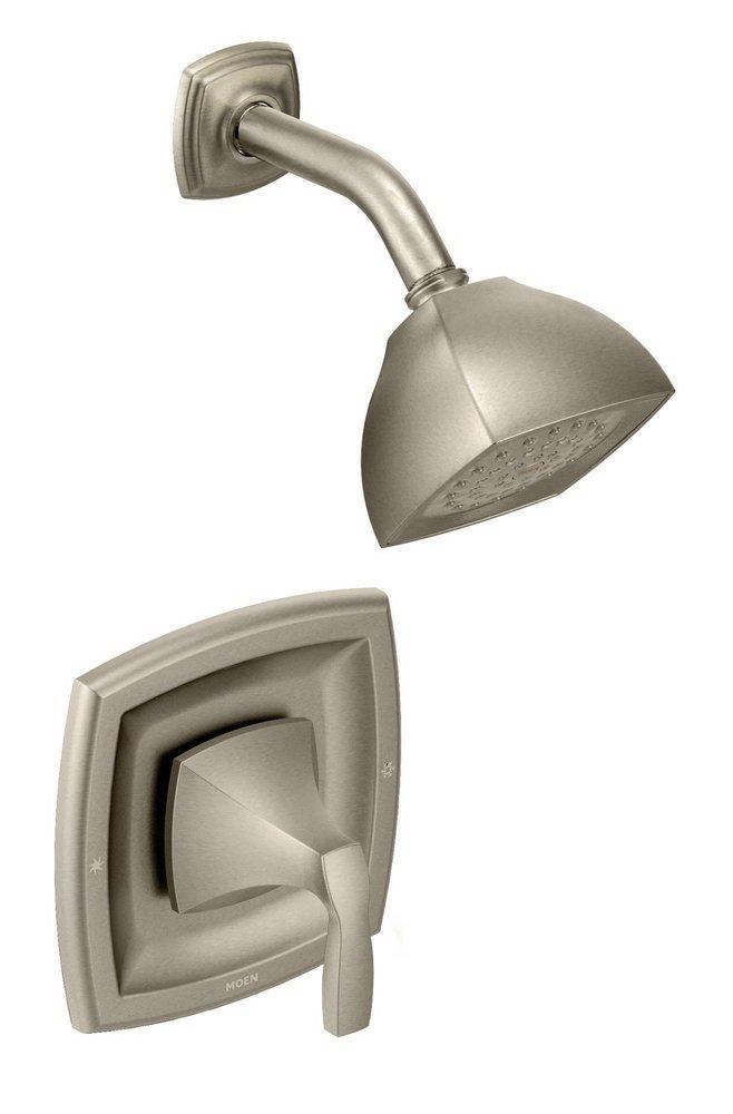 Moen Brushed Nickel 1.75 gpm Shower Trim Kit with Single Lever Handle 