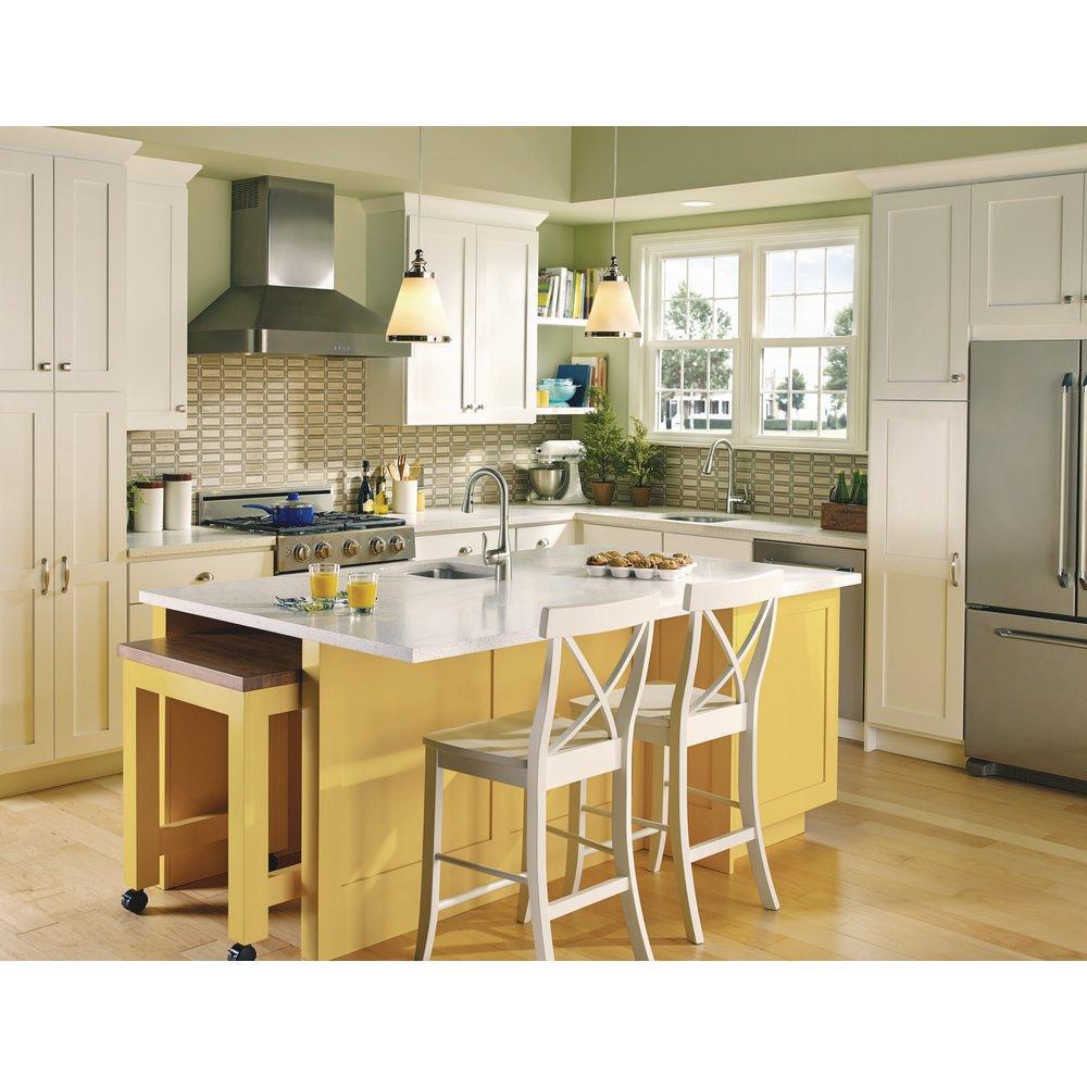 Moen Spot Resist Stainless Single Handle Lever Handle Bar Faucet 