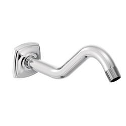 8 in. Shower Arm and Flange in Polished Chrome