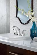 Moen Chrome Widespread Lavatory Faucet with Double Lever Handle 