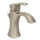 Moen Brushed Nickel Single Handle Monoblock Bathroom Sink Faucet 