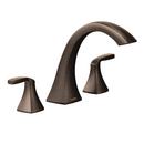 Moen Oil Rubbed Bronze Two Handle Roman Tub Faucets (Trim Only) 