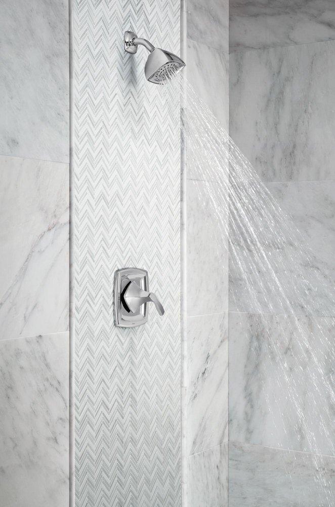 Moen Chrome One Handle Single Function Bathtub & Shower Faucet (Trim Only) 