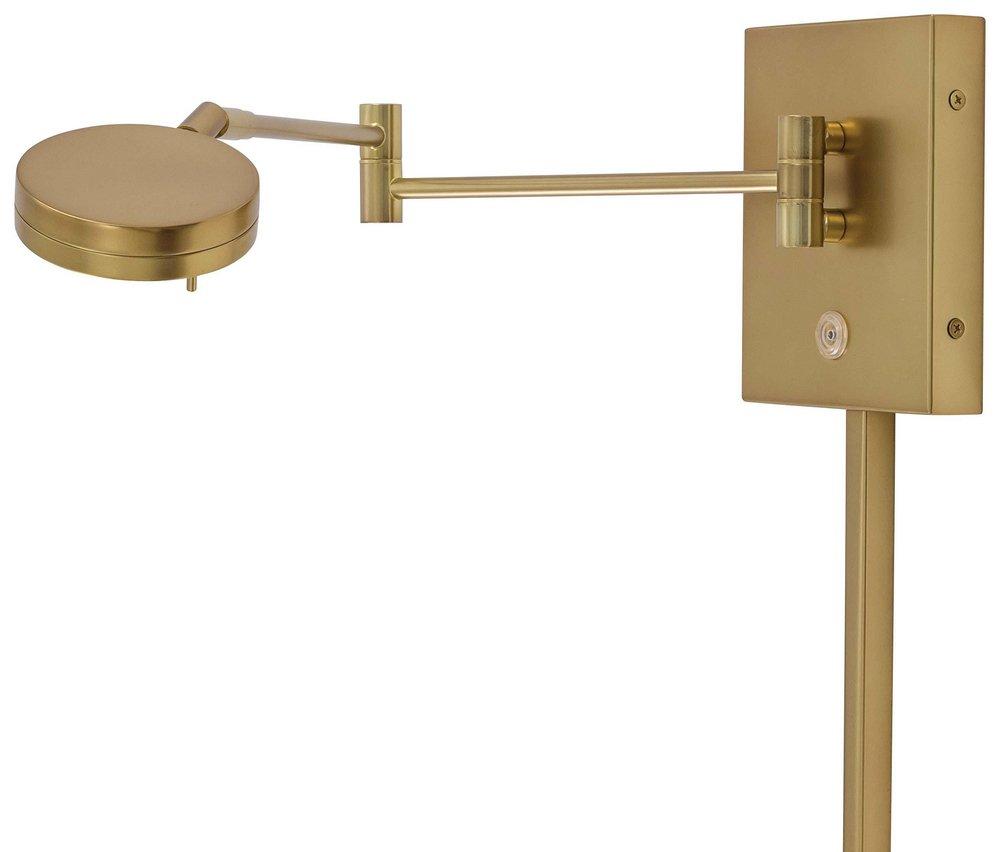 George Kovacs Honey Gold California Energy Commission Registered HOGO 1 8 Watts LED Swing ARM SCONCE 