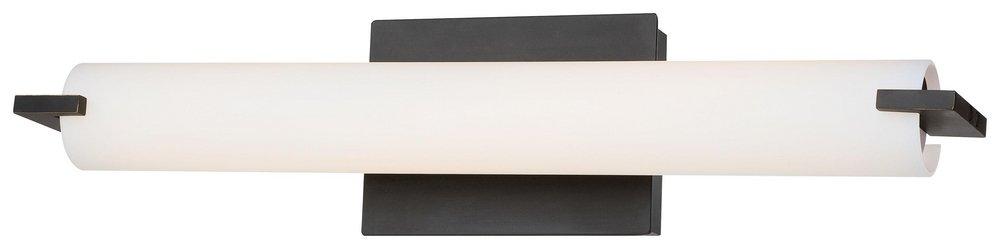 George Kovacs Dark Restoration Bronze&trade; 20W 1-Light LED Bath Light 