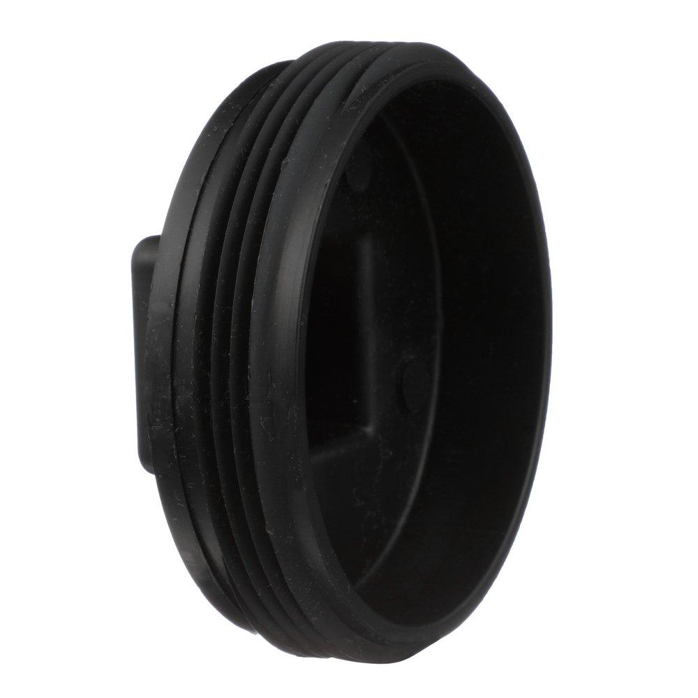 Black ABS DWV Cleanout Plug 