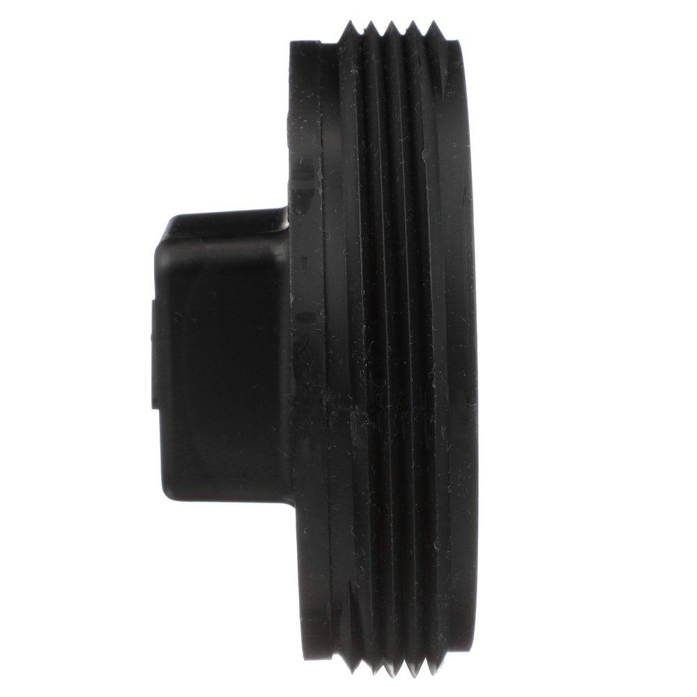 Black ABS DWV Cleanout Plug 