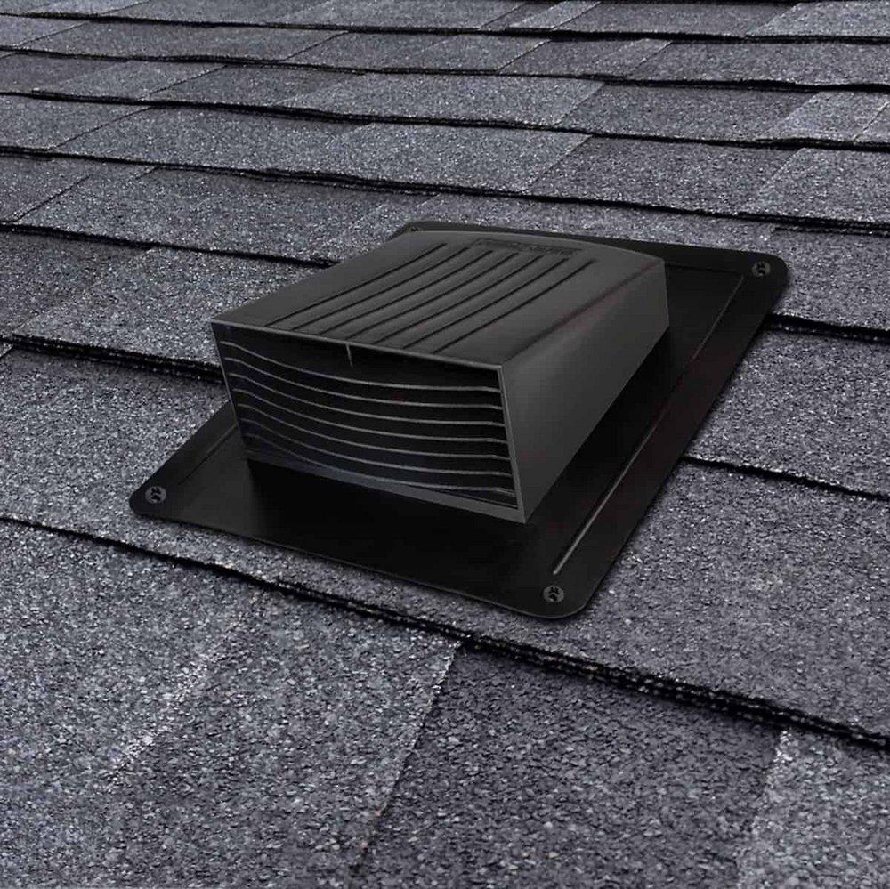 Dundas Jafine Black Plastic Roof Jack in Black 