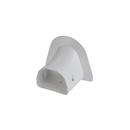Rectorseal White Polymer and PVC Soffit Inlet in White 