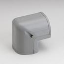 3-1/2 in. 90&deg; Outside Vertical Line Set Cover Elbow in Grey 