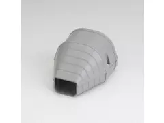 Fortress 84247 End fitting in grey