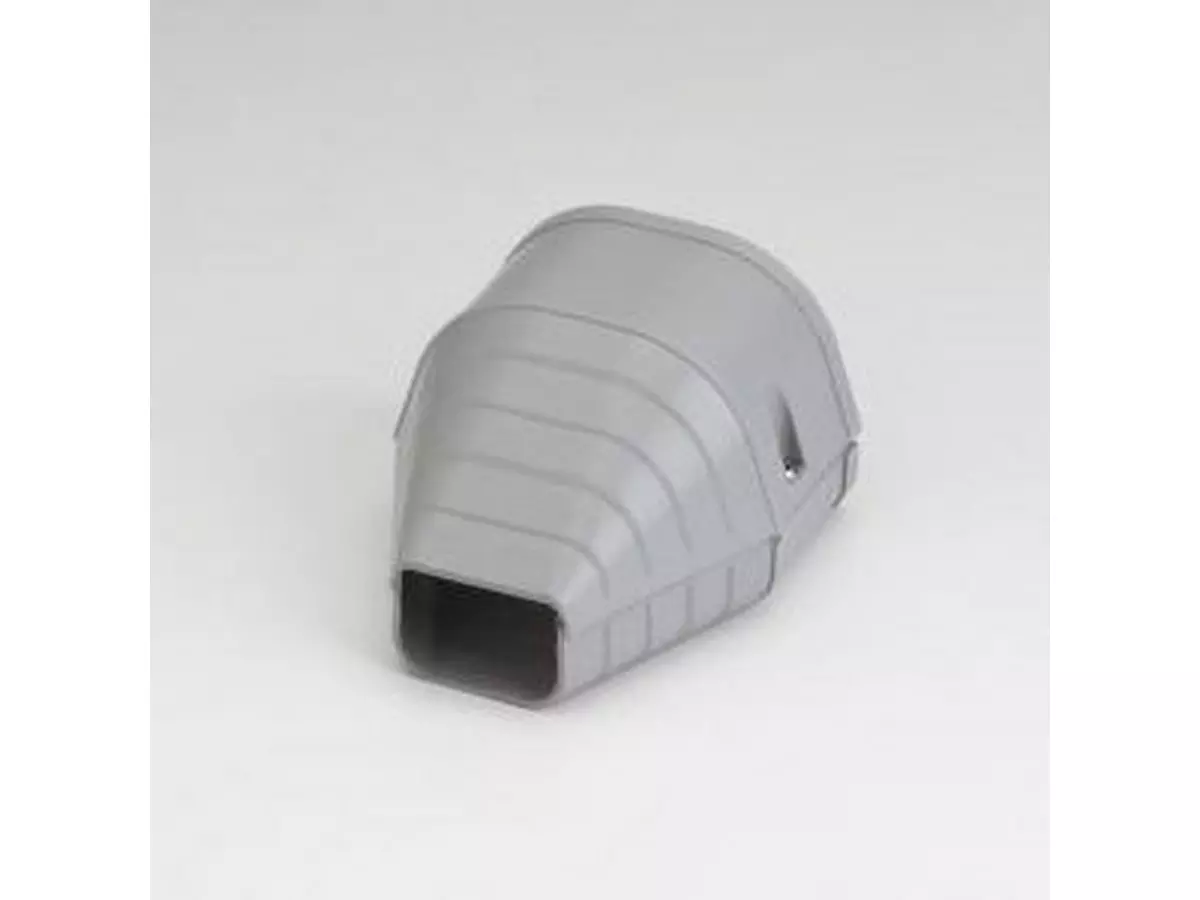 Fortress 84247 End fitting in grey