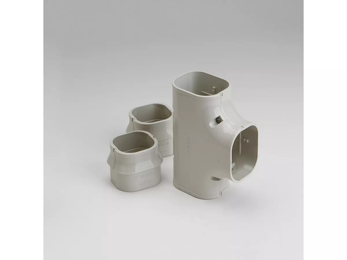 Slimduct 86035 Cover tee in ivory