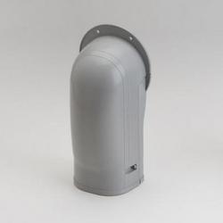 3-1/2 in. Wall Inlet PVC in Grey