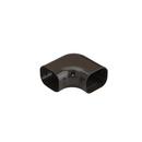 Slimduct&reg; Brown 3 in x 2-1/2 in. Line Set Cover System Plastic in Brown 