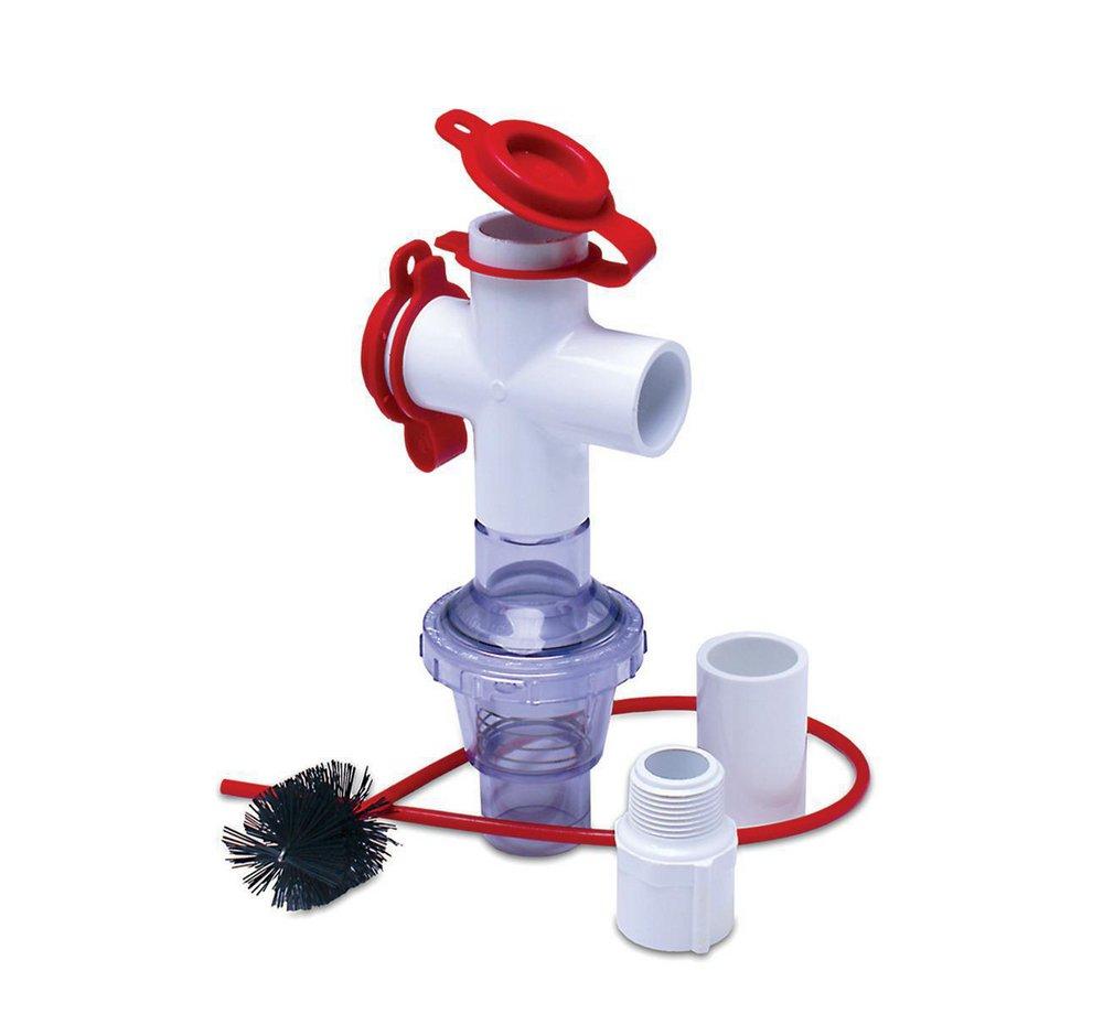 Rectorseal 9 x 14 in. Condensate Drain Pan Trap Push Plastic 