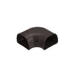 3-1/2 in. 90&deg; Flat Line Set Cover Elbow in Brown