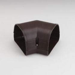 3-1/2 in. 45&deg; Flat Line Set Cover Elbow in Brown