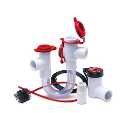 9 x 13 in. Condensate Drain Pan Trap Push 3/4 in Plastic