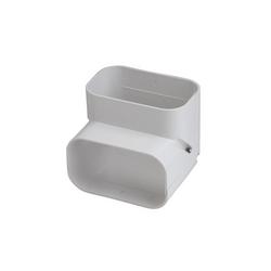 25 x 5-1/2 in. Line Set Cover System Plastic in White