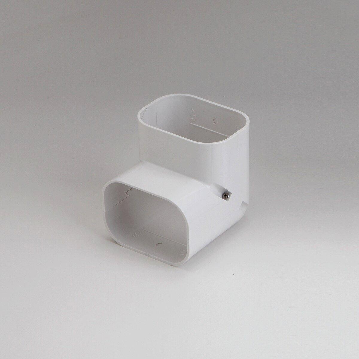 Slimduct&reg; White SC 90 VERT Elbow 100 