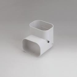 Line Set Cover SC 90&deg; Vertical ELL 100 (4 in.) in White