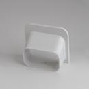 Slimduct&reg; White Line Set Cover System Polymer and PVC in White 