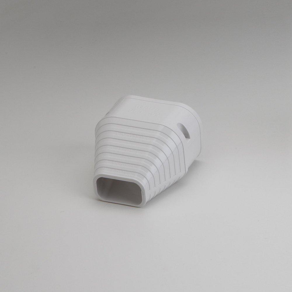 Slimduct® White SEN End Fitting 100 