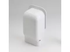 Slimduct 85216 Degree elbow in white