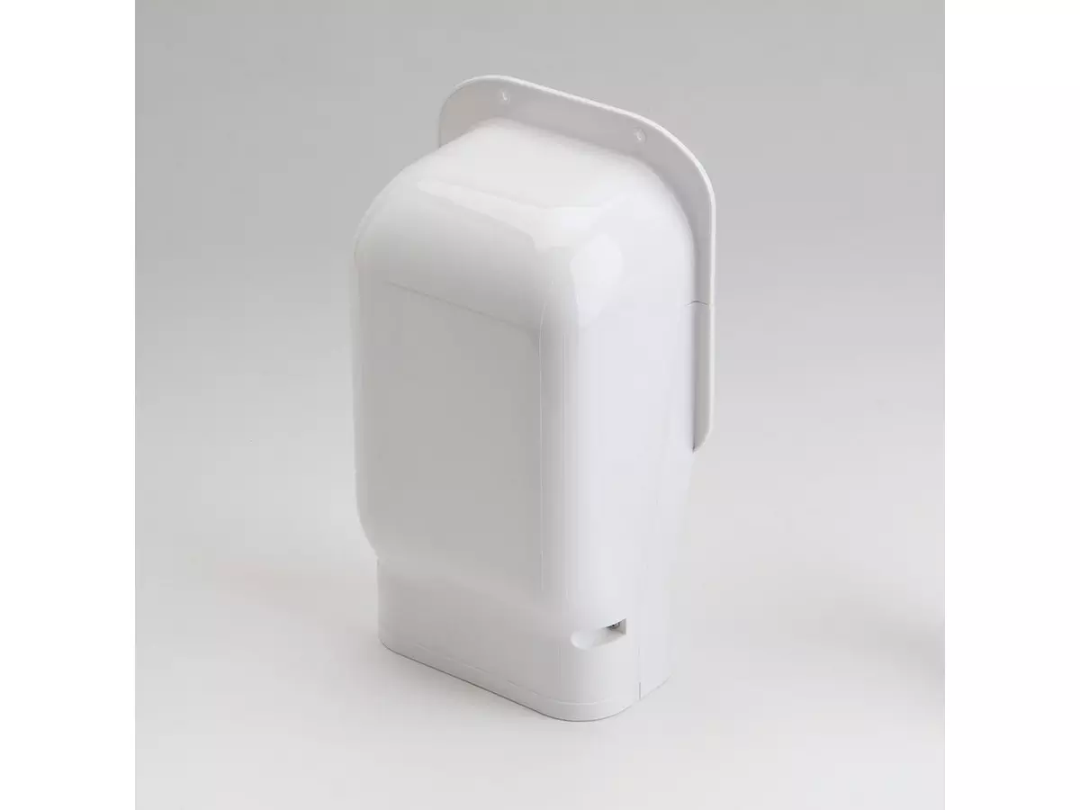 Slimduct 85216 Degree elbow in white