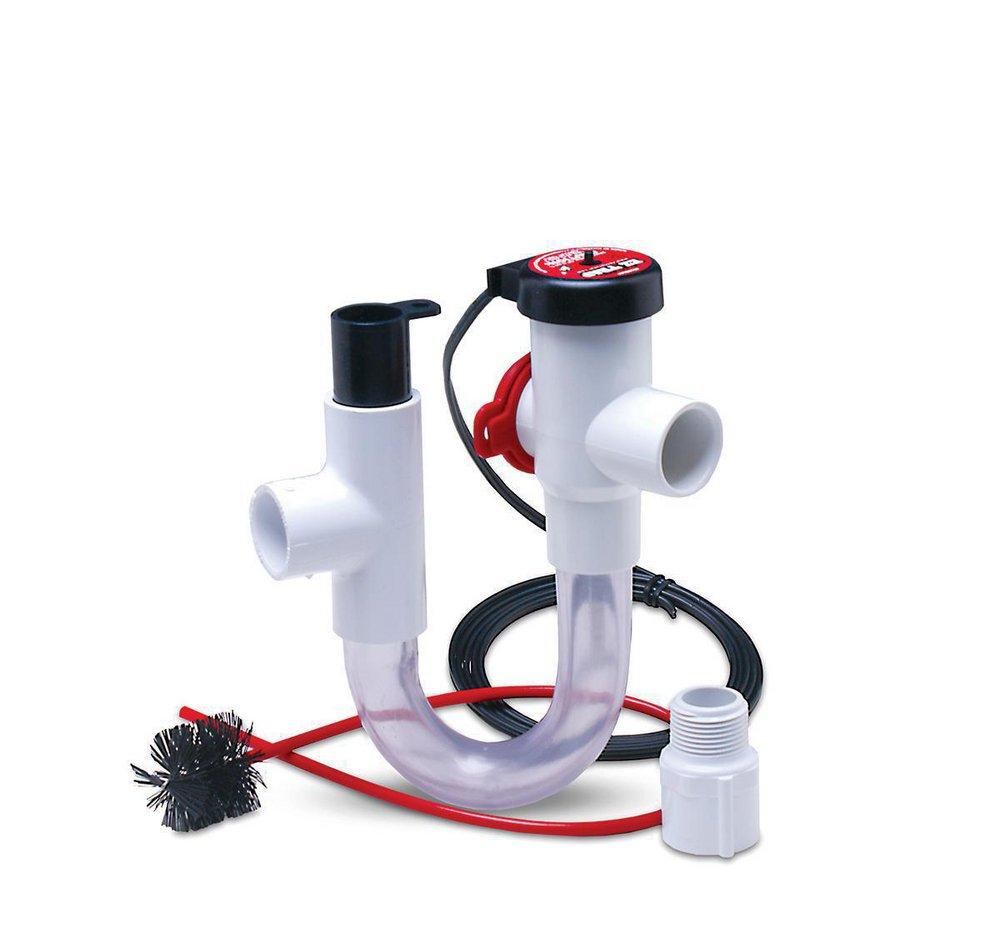 Rectorseal Red Condensate Drain Trap with overflow switch 