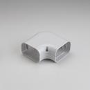 Slimduct&reg; White Sk 90 FLT Elbow 100 