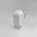 Slimduct&reg; White 3-3/4 in. Line Set Cover System Plastic in Ivory 