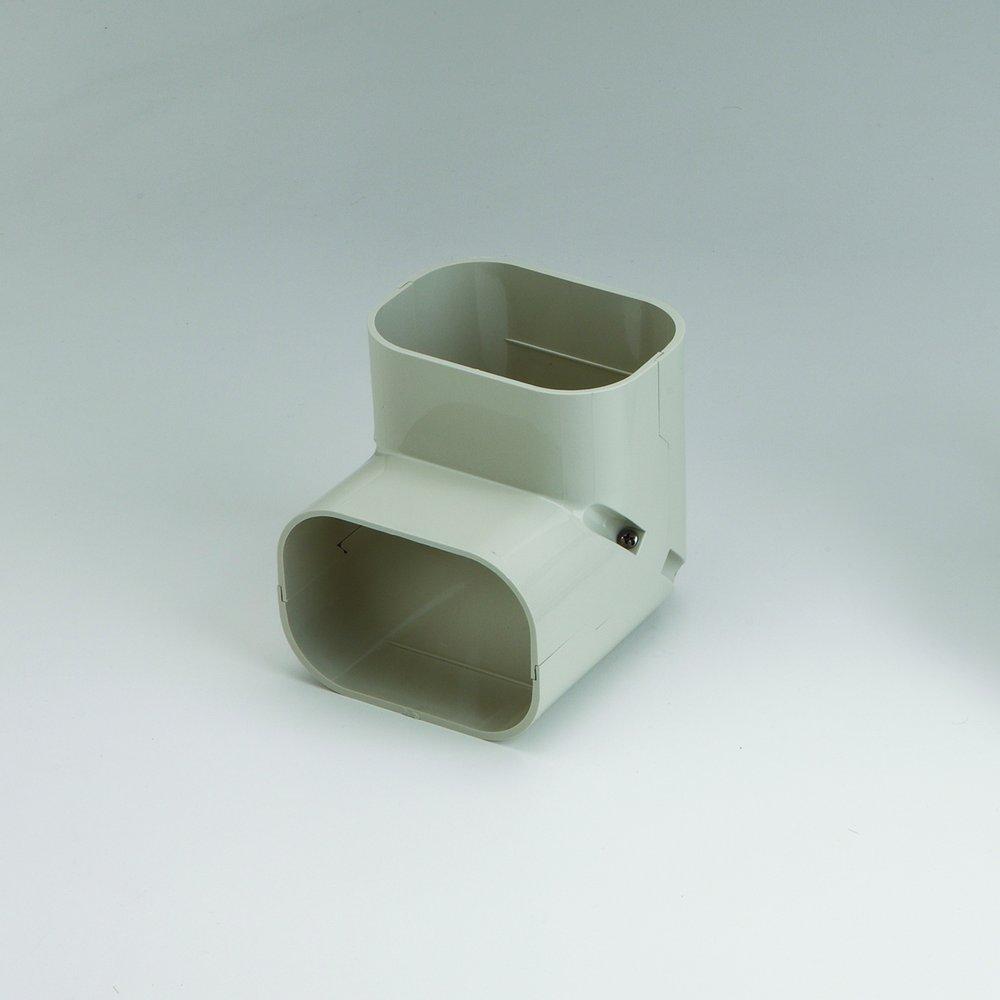 Slimduct&reg; Ivory 90 Degree Vertical Elbow in Ivory 