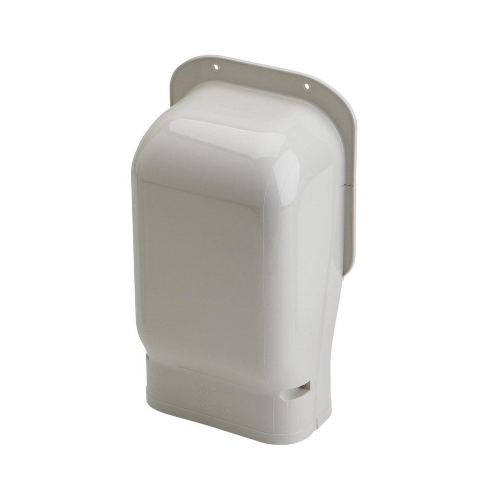 Slimduct&reg; Ivory 5-1/2 in. Line Set Cover System Plastic in Ivory 