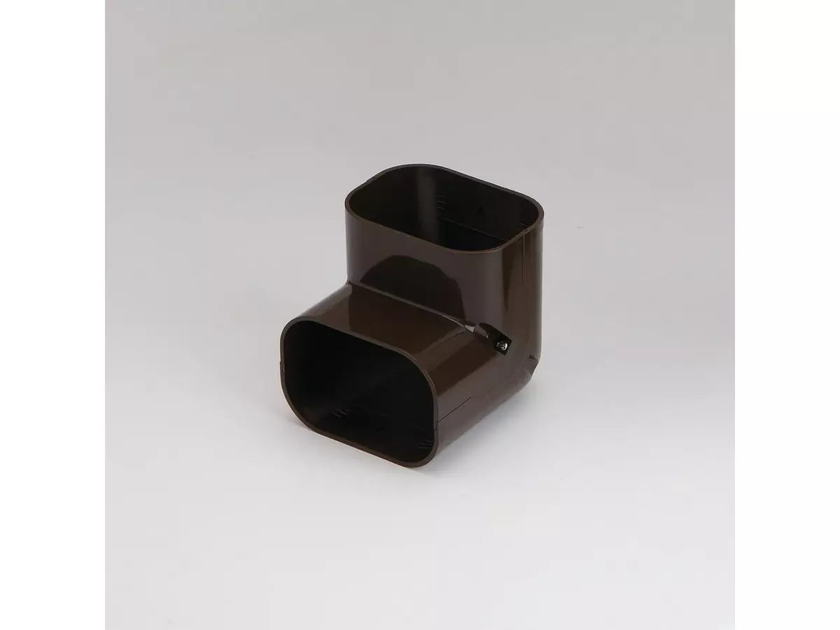 Slimduct 85462 Degree elbow in brown