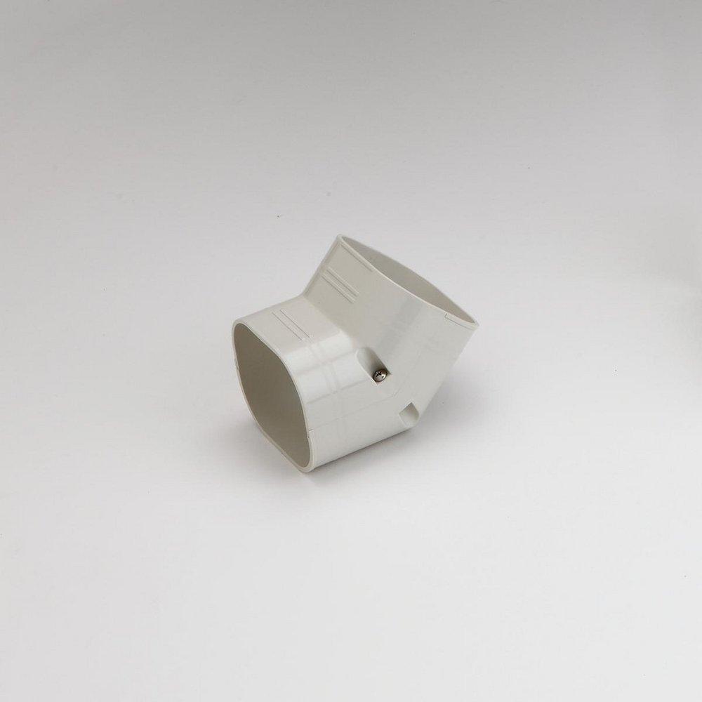Slimduct&reg; Ivory 45 Degree Vertical Elbow in Ivory 