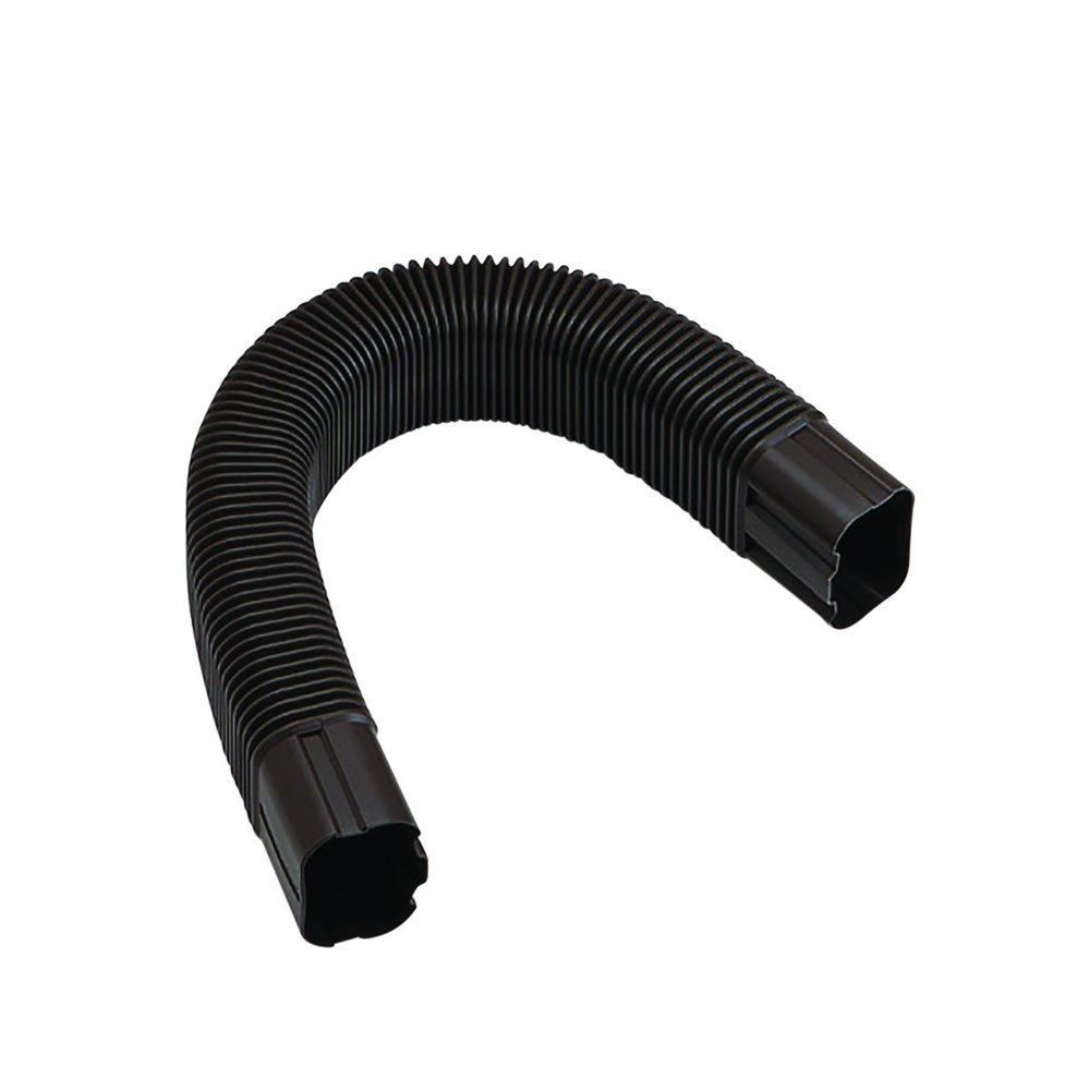 Slimduct® Brown Flexible Elbow in Brown 