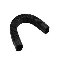 31 in. Flexible Elbow in Brown