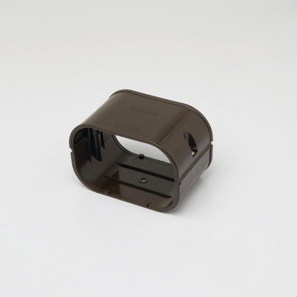 Slimduct&reg; Brown Slip-Joint Couper 100 