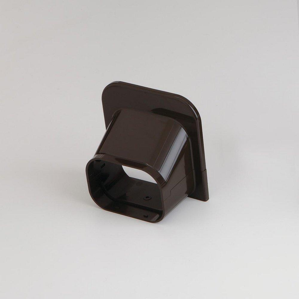 Slimduct&reg; Brown Soffit Inlet in Brown 