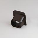 Slimduct&reg; Brown Soffit Inlet in Brown 