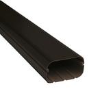 Slimduct&reg; Brown 5-1/2 in. Line Set Cover System Plastic in Brown 