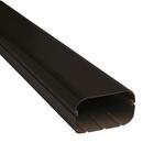 78 x 5-1/2 in. Line Set Cover System Plastic in Brown