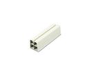 14 in. Support Riser 308 lbs Plastic in Ivory